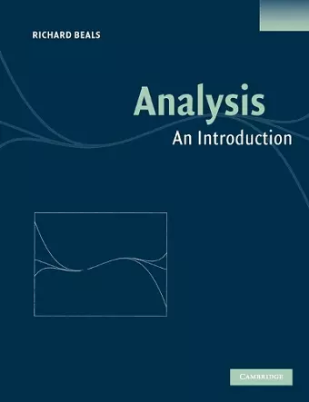 Analysis cover