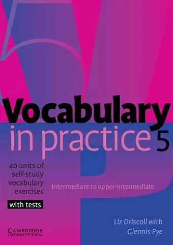 Vocabulary in Practice 5 cover