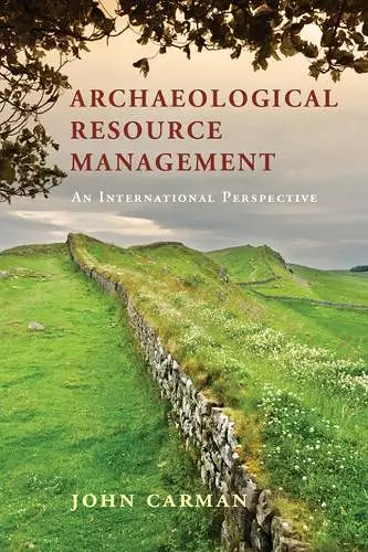 Archaeological Resource Management cover