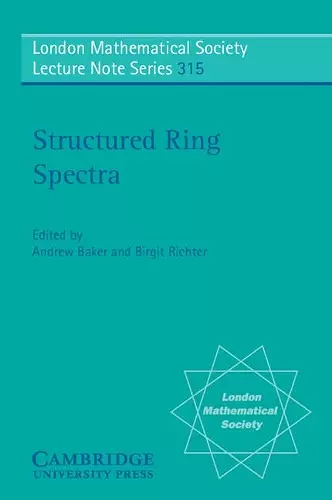 Structured Ring Spectra cover