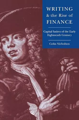 Writing and the Rise of Finance cover