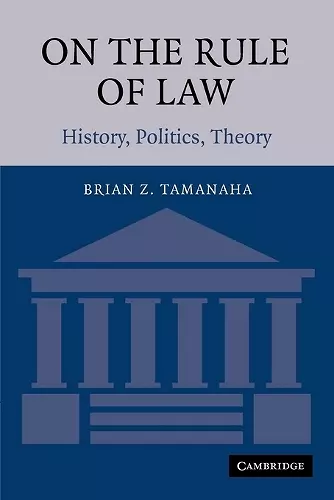 On the Rule of Law cover