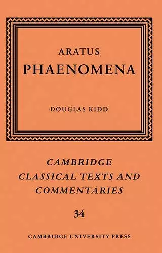 Aratus: Phaenomena cover