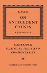 Galen: On Antecedent Causes cover