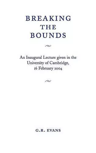 Breaking the Bounds cover