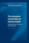 The European Convention on Human Rights cover