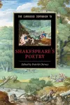 The Cambridge Companion to Shakespeare's Poetry cover