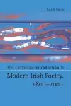 The Cambridge Introduction to Modern Irish Poetry, 1800–2000 cover