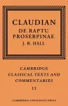 Claudian: De Raptu Proserpinae cover