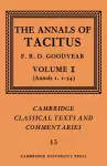 The Annals of Tacitus: Volume 1, Annals 1.1-54 cover