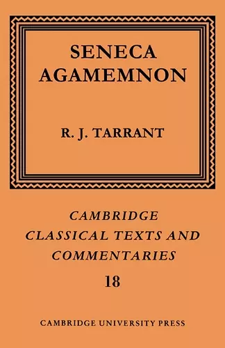 Seneca: Agamemnon cover