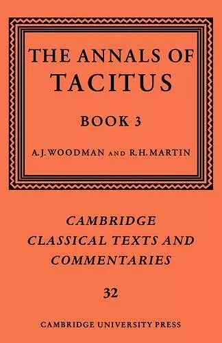 The Annals of Tacitus: Book 3 cover