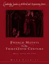 French Motets in the Thirteenth Century cover