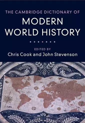 The Cambridge Dictionary of Modern World History cover