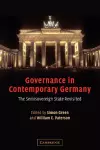 Governance in Contemporary Germany cover