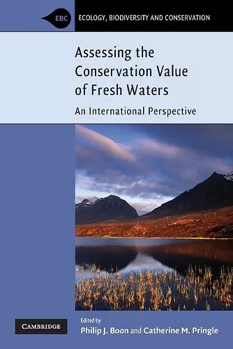 Assessing the Conservation Value of Freshwaters cover