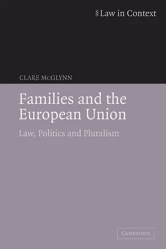 Families and the European Union cover