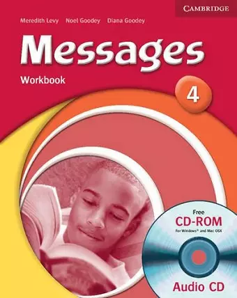 Messages 4 Workbook with Audio CD/CD-ROM cover