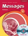 Messages 4 Workbook with Audio CD/CD-ROM cover