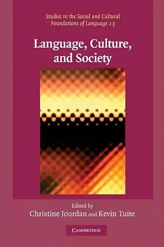Language, Culture, and Society cover