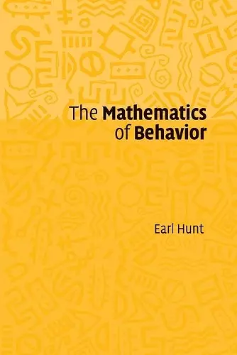 The Mathematics of Behavior cover