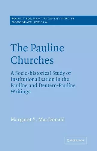 The Pauline Churches cover