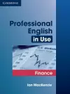 Professional English in Use Finance cover