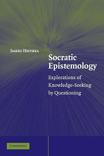 Socratic Epistemology cover