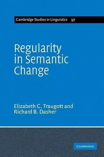 Regularity in Semantic Change cover