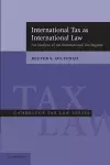 International Tax as International Law cover