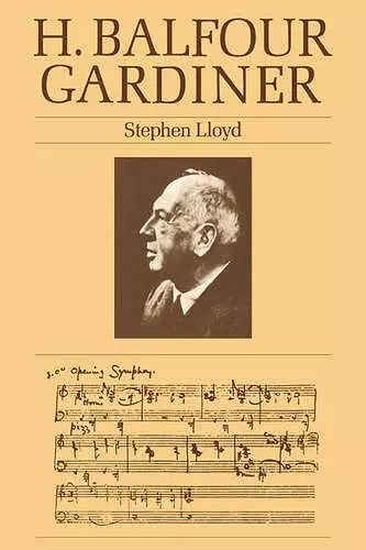 H. Balfour Gardiner cover