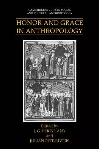 Honor and Grace in Anthropology cover