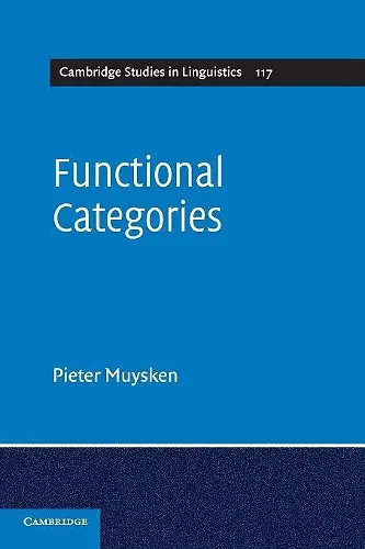 Functional Categories cover