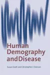 Human Demography and Disease cover