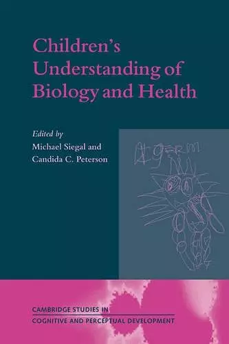 Children's Understanding of Biology and Health cover