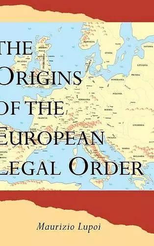 The Origins of the European Legal Order cover