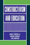 Constructivism and Education cover