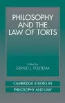 Philosophy and the Law of Torts cover