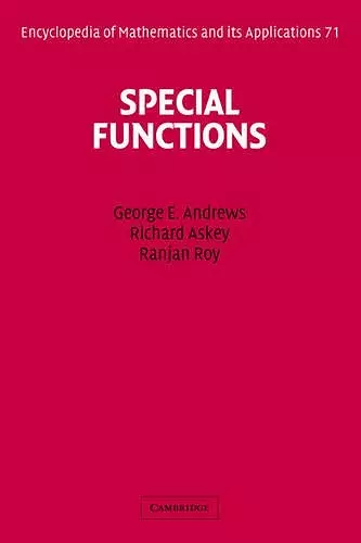 Special Functions cover