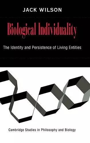 Biological Individuality cover