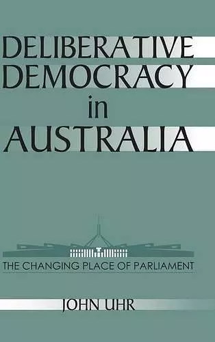 Deliberative Democracy in Australia cover