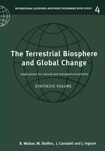 The Terrestrial Biosphere and Global Change cover