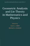 Geometric Analysis and Lie Theory in Mathematics and Physics cover