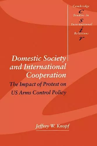 Domestic Society and International Cooperation cover