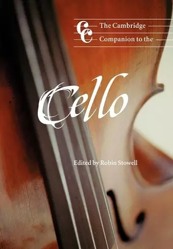 The Cambridge Companion to the Cello cover