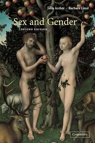 Sex and Gender cover