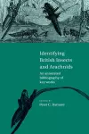 Identifying British Insects and Arachnids cover