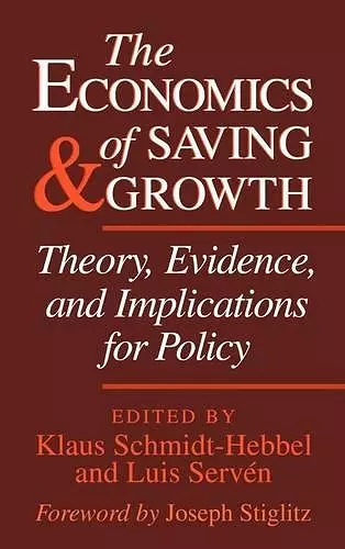 The Economics of Saving and Growth cover