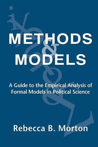 Methods and Models cover