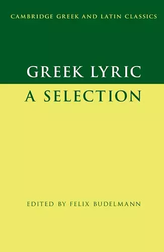 Greek Lyric cover